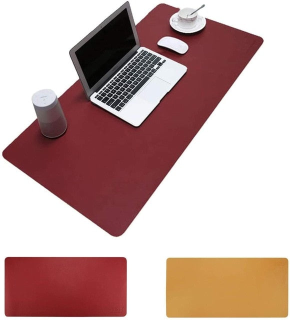 Leather Desk Protector Mat