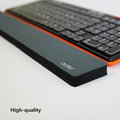 450mm Black Keyboard Wrist Rest Support Pad