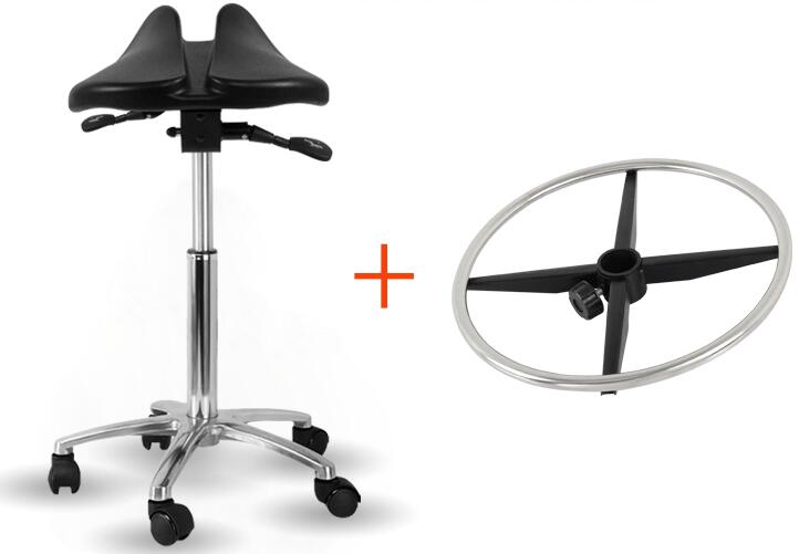 Ergonomic Saddle Seat, Back Posture Stool